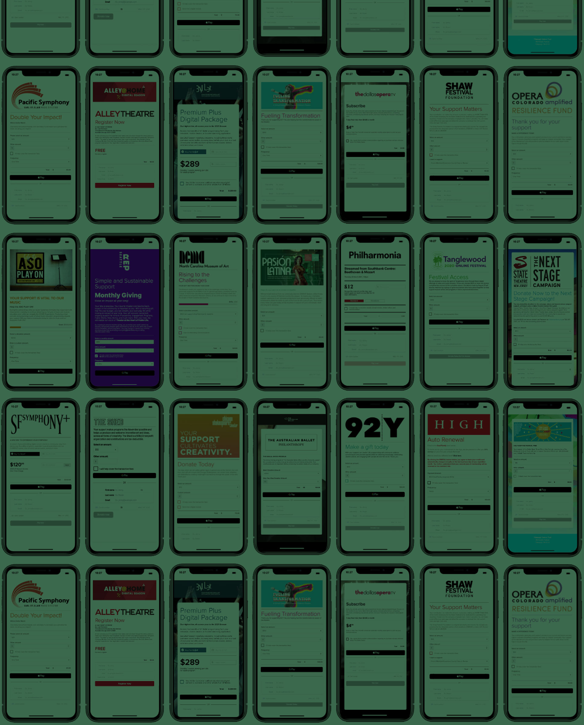 Donate2 home page slider background