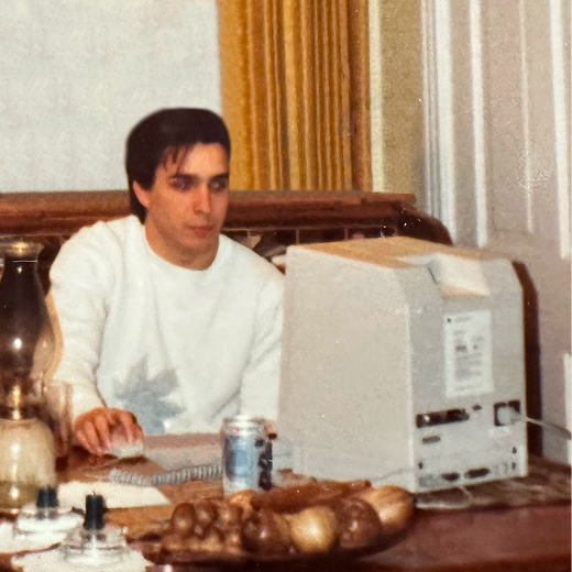 Stephen retro photo